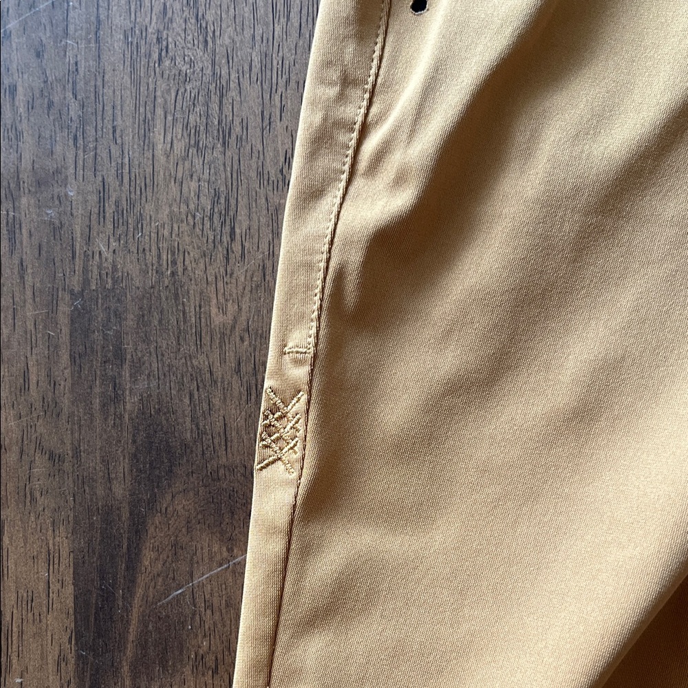 Men's Tan/Gold Rhône commuter Pants 35 x 32 - Picture 4 of 6
